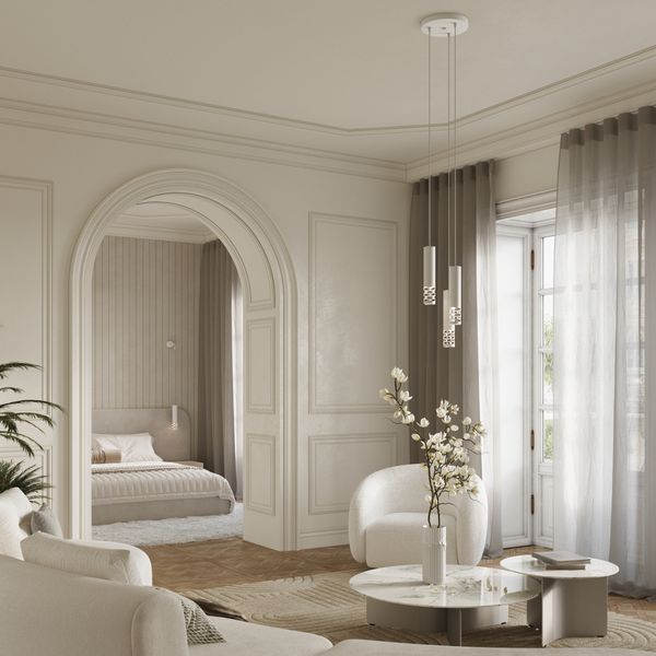 Lampa wisząca LIRO 3P biały zdjęcie 13