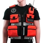 Kamizelka FLUO RATOWNICTWO MEDYCZNE SIATKA LOGO IV