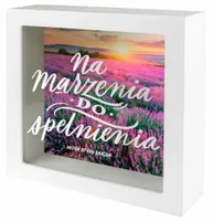SKARBONKA NA MARZENIA LAWENDA PREZENT
