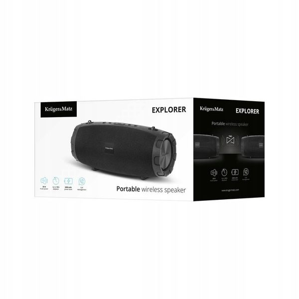 Głośnik Bluetooth Kruger&Matz Explorer AUX zdjęcie 2