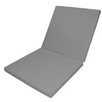 Materac gimnastyczny Gamma 200x100x10 cm składany dwuczęściowy szary