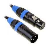 Kabel DMX Stairville PDC3CC 3-pin XLR 20m Profesjonalny 110 Ohm Czarny