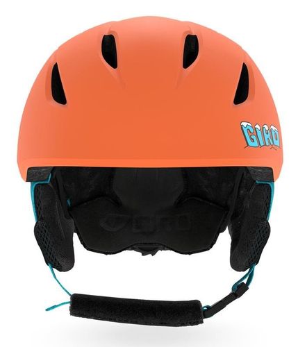 Kask zimowy GIRO LAUNCH matte deep orange dinosnow roz. XS (48.5-52 cm) (DWZ) na Arena.pl