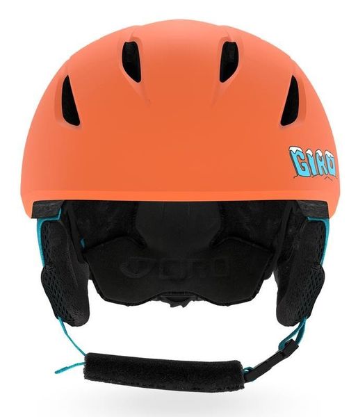 Kask zimowy GIRO LAUNCH matte deep orange dinosnow roz. XS (48.5-52 cm) (DWZ) zdjęcie 3