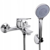 Bateria wannowa z prysznicem i wężem ścienna kran do wanny prysznic YOKA