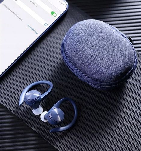 SPORTOWE SŁUCHAWKI BEZPRZEWODOWE BLUETOOTH DOUSZNE POWERBANK TWS LEMON na Arena.pl