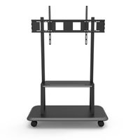 Techly Stojak Mobilny TV LED/LCD/PDP 55-120 cali 150kg z półką