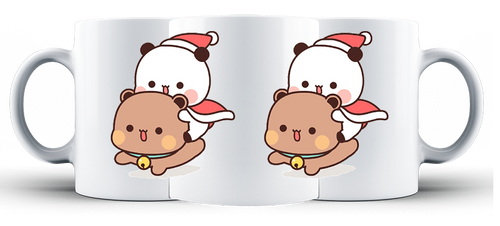 Kubek ceramiczny Bubu Loves Dudu na Arena.pl