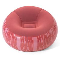 fotel dmuchany pufa bestway 75052 czerwony