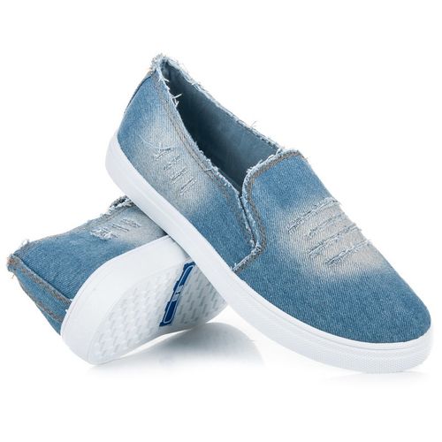 Jeansowe slipony r.40 na Arena.pl