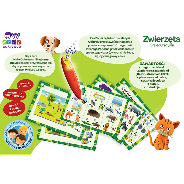 GRA Zwierzeta Magiczny olowek 02111 zdjęcie 3