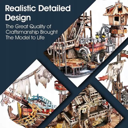 Cubic Fun Puzzle 3D Zatoka Piratów 0394 na Arena.pl