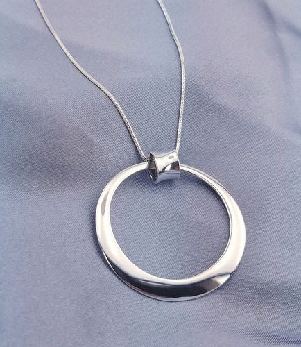 Srebrna zawieszka wisiorek gładka okrągła pr925 na Arena.pl