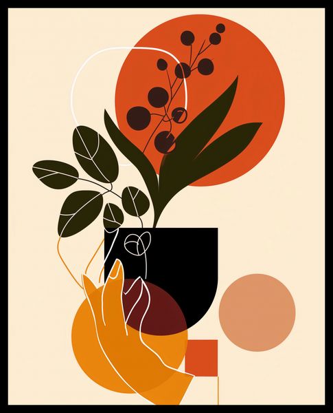 Plakat 40x50cm Dotyk Naturalności zdjęcie 2