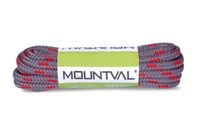 180 CM TREKINGOWE SZARO - CZERWONE - SZNUROWADLA - MOUNTVAL