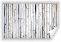 Fototapeta PREMIUM STRUKTURA ZMYWALANA POD WYMIAR TŁO DREWNA BRZOZOWEGO