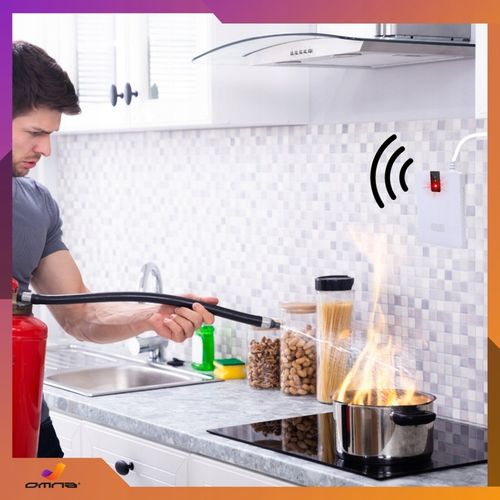 Czujnik gazu ziemnego LNG metan detektor 230V, ochrona bezpieczeństwo na Arena.pl