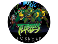 Opłatek na tort Żółwie Ninja