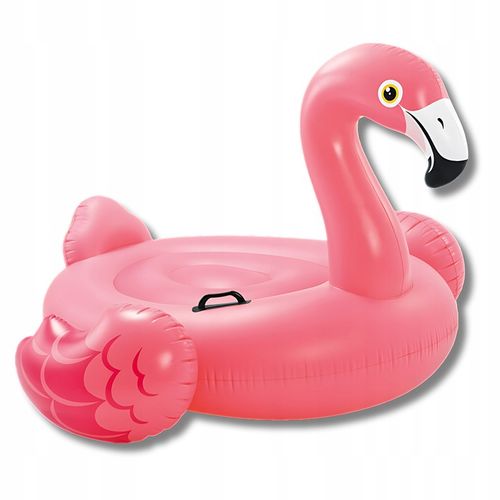 DMUCHANY MATERAC FLAMING Z UCHWYTAMI INTEX 57558 DUŻY XXL do wody pływania na Arena.pl