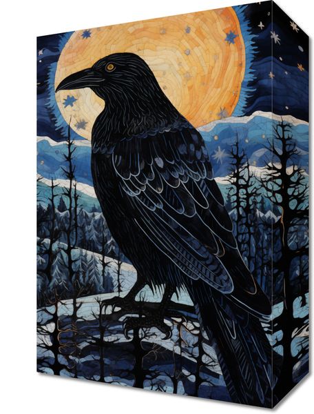 Obraz 20x30cm Kruczy Mąciciel zdjęcie 1