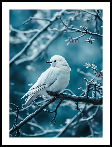 Plakat 40x55cm Perłowy Ptak zdjęcie 3