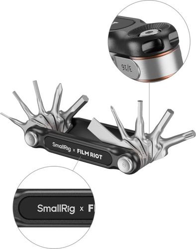 Smallrig 4375 Składany zestaw kluczy multitool 10-w-1, czarny na Arena.pl