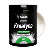 Kreatyna monohydrat 100%, proszek 500g bez dodatków creatine powder