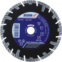 2X DEDRA TARCZA DIAMENTOWA DO ZBROJONY BETON KAMIEŃ TURBO-T 125x22,2MM H119