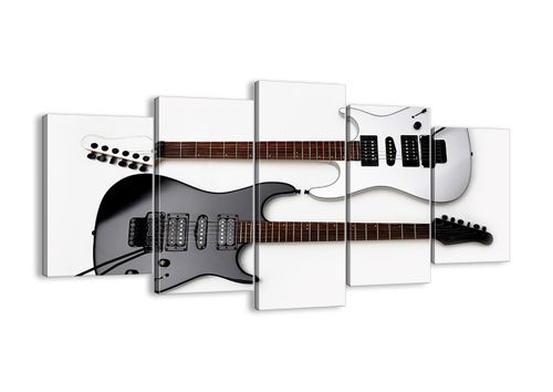 Obraz Na Płótnie - Gitara Muzyka  - 160X85 Cm - Ea160X85-0369 na Arena.pl