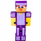 FIGURKA MINECRAFT ZESTAW FIGUREK 3w1 ALEX KOŃ VILLAGER + MIECZ DODATKI XXL