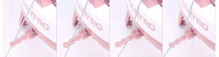 MASZYNA DZIEWIARSKA DO ROBIENIA NA DRUTACH WRZECIONO 48 IGIEŁ ZESTAW MŁYNEK zdjęcie 13