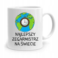 Kubek Prezent Zegarmistrza Najlepszy Na Świecie Z Nadrukiem Ze Zdjęciem