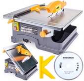 PRZECINARKA DO GLAZURY PŁYTEK PIŁA 1800W STOLIK POWERMAT PM-PDG-1800
