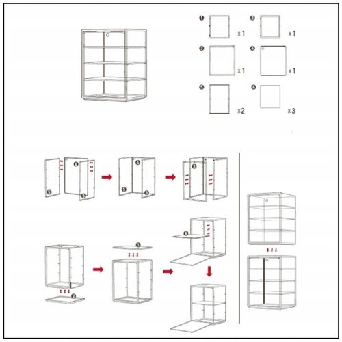GABLOTA WITRYNA KOLEKCJONERSKA PREMIUM na figurki zabawki buty sklep biuro na Arena.pl