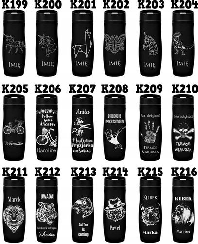 KUBEK TERMICZNY Z GRAWEREM PREZENT WALENTYNKI DZIEŃ KOBIET na Arena.pl