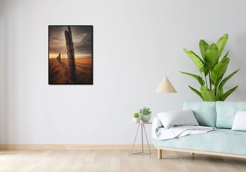 Plakat 60x80cm Zachód na Pograniczu na Arena.pl