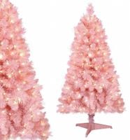 Choinka sztuczna JODŁA RÓŻOWA 150 cm gęsta stojak