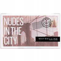 maybelline nudes in the city - paleta 12 cieni nude do powiek