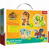 PUZZLE BABY CLASSIC Urocze dinozaury /JW 36138