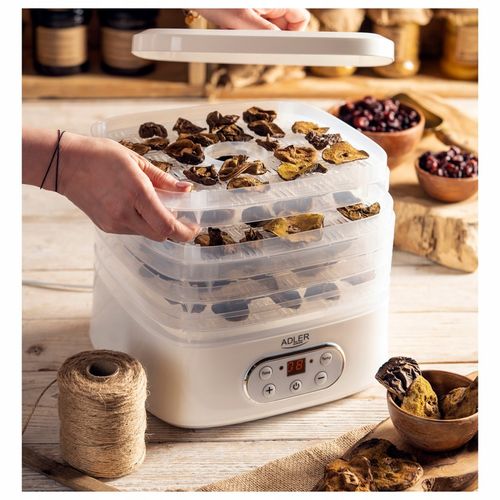 Suszarka do grzybów ziół i żywności dehydrator Adler AD 6658 na Arena.pl