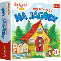 Moja pierwsza gra Na Jagody Bobaski i Miś Trefl 02063
