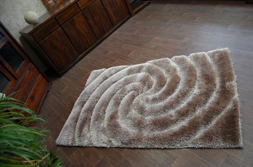 Dywan SHAGGY SOFT - 3D 2243 brąz na Arena.pl