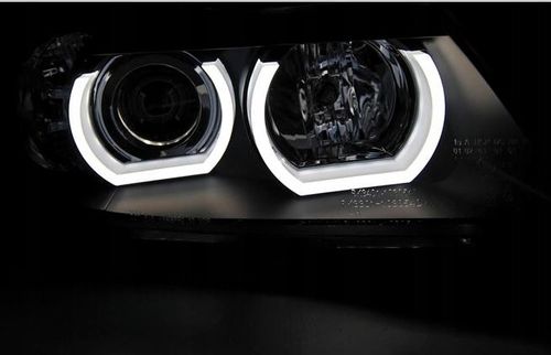 LAMPY REFLEKTORY DO BMW E90/E91 OD 2005 DO 2008 Roku LED 3D GRATIS  H1, H7 na Arena.pl