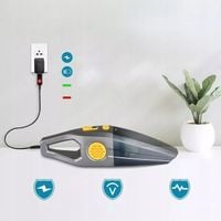 ODKURZACZ SAMOCHODOWY BEZPRZEWODOWY RĘCZNY MOCNY NA MOKRO I NA SUCHO 120W