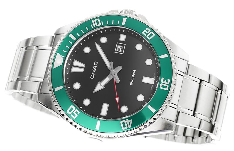 zegarek męski casio mdv-107d-3avef + box zdjęcie 3