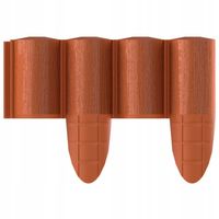 PALISADA OGRODOWA ECO 2,4M CEGLASTA - C 34-033