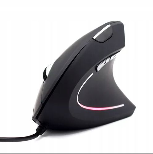 MYSZKA Pionowa Wertykalna MYSZ Ergonomiczna Przewodowa USB Cicha Zenwire na Arena.pl