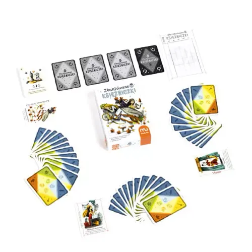 Zbuntowane księżniczki - strategiczna gra karciana dla 3-6 graczy - Muduko na Arena.pl