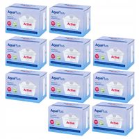 Wkłady filtrujące filtry do wody AquaPlus Active filtr do dzbanka Brita x10