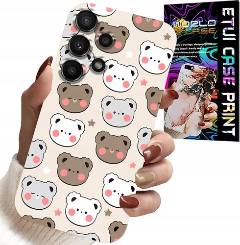 ETUI DO SAMSUNG GALAXY A32 5G - MIŚ MISIE WZORY DLA NAJMŁODSZYCH + SZKŁO na Arena.pl